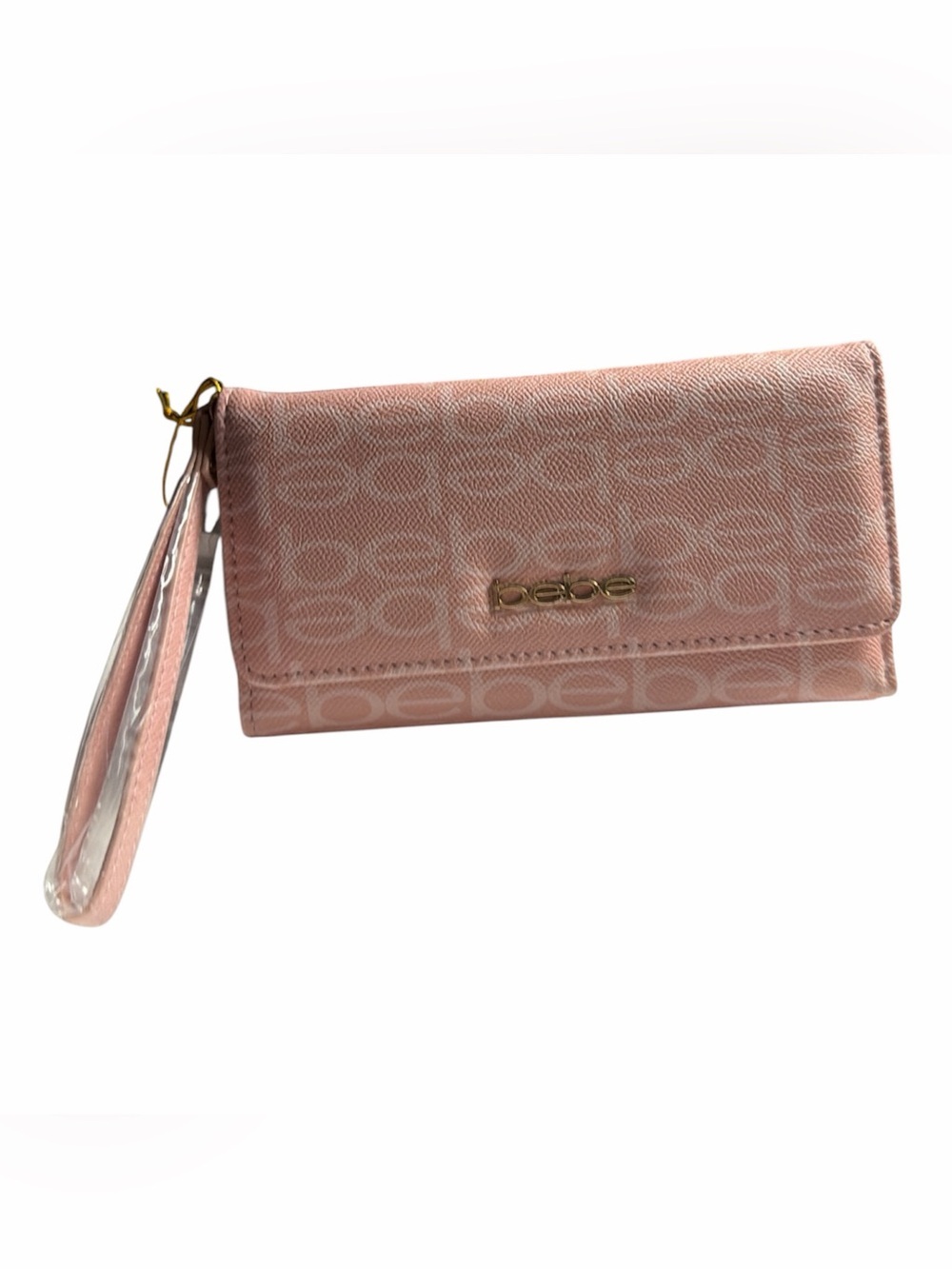 bebe Ariyah LOGO Print Trifold Wallet MSRP $59